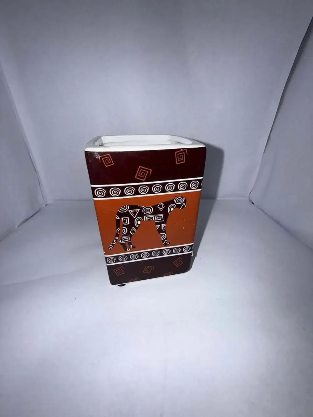 Tribal Print Ceramic planter